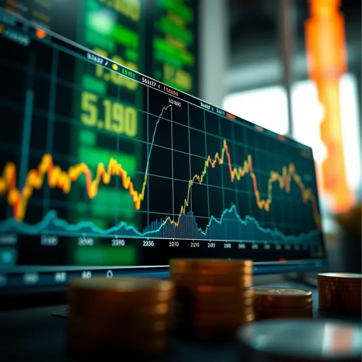 Graph showing upward and downward trends in Alchemy Pay cryptocurrency value over time