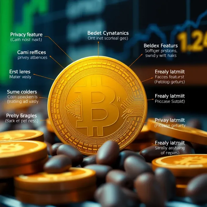 Illustration of factors influencing Beldex coin value including privacy features and market dynamics