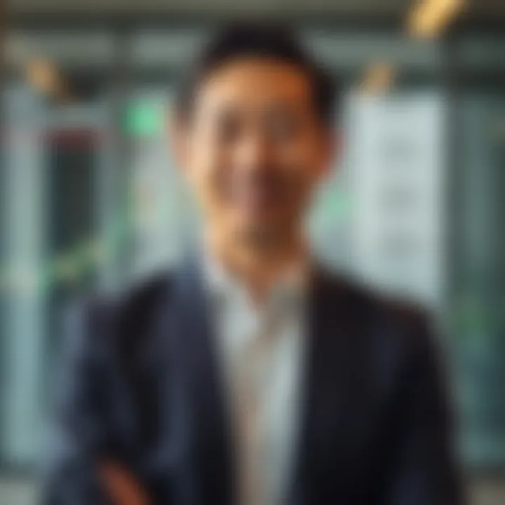 Financial Growth and Career Highlights of Andrew Ng Graphical depiction of financial growth and technological innovation related to Andrew Ng's career