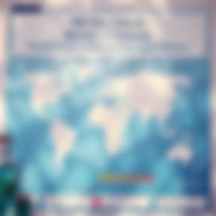 Map highlighting key global and Indian stakeholders involved in aquatic environmental initiatives