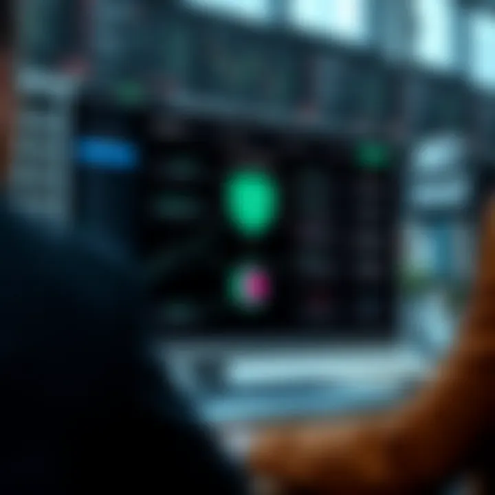 Diagram illustrating the account setup process and risk management tools for traders on Binary.com