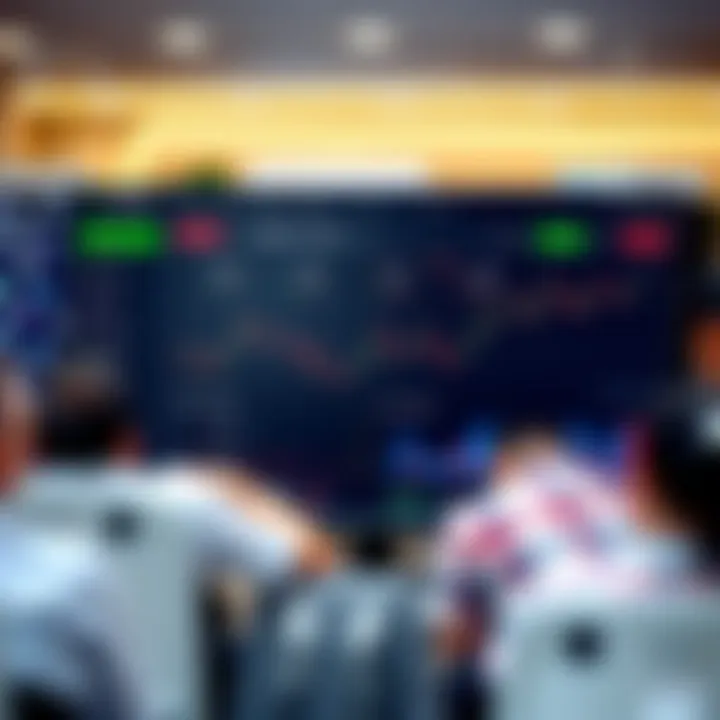 Graphical representation of trading dashboard showing key features and customer support options for binary trading