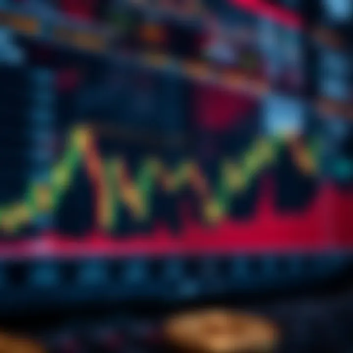 Graph illustrating Bitcoin price changes influenced by market trends and regulations