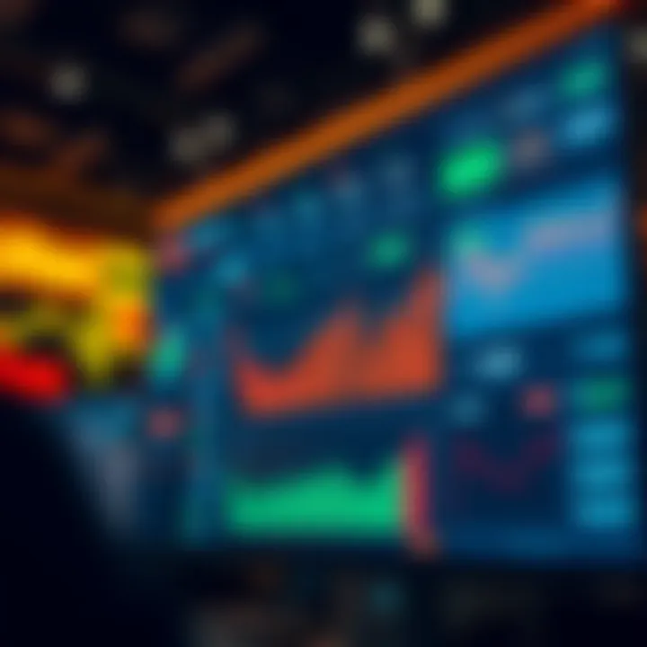 User interface of CoinSwitch Kuber showing a dashboard with various cryptocurrency prices and trading options