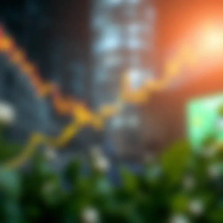 Graph showing growth of forex trading funds symbolizing increased trading potential