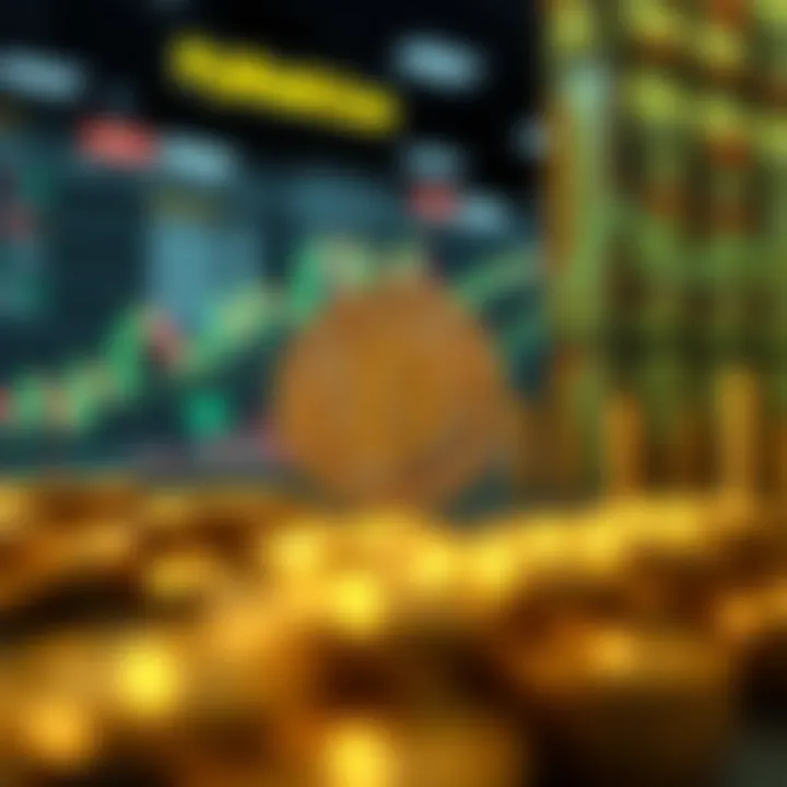Impact of Regulations and Adoption on Cryptocurrency Market Visual representation of regulatory frameworks and adoption trends impacting cryptocurrency market landscape