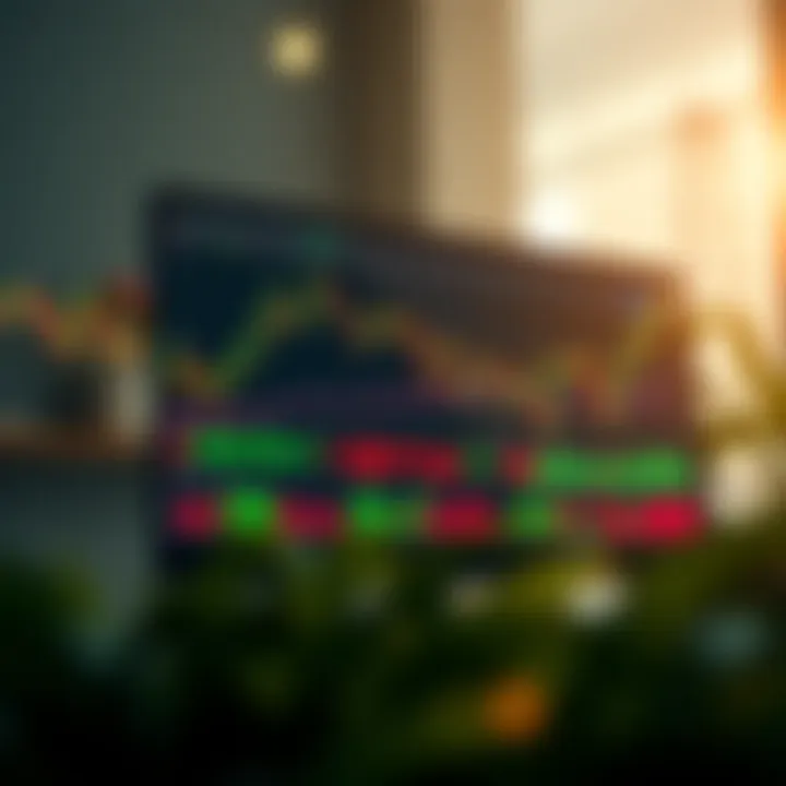 Customised TradingView chart showing trend lines and volume analysis for market insights in the Indian context