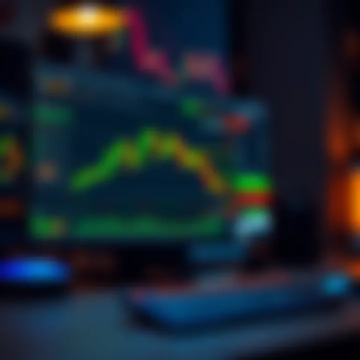 User interface displaying Quotex trading platform on a desktop computer