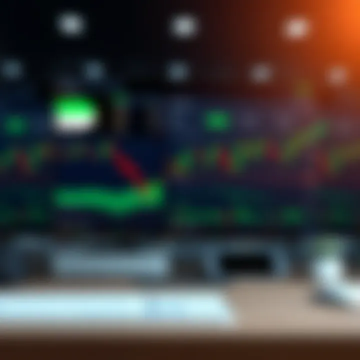 User dashboard showcasing Exness trading platform with various financial charts and indicators