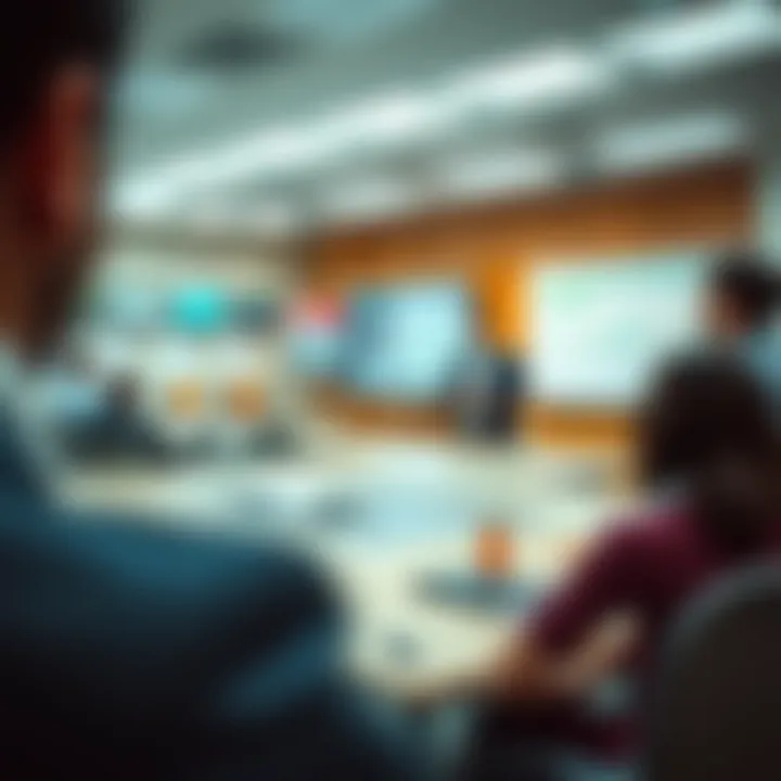 Creative learning concepts illustrated by interactive and technology-driven teaching methods