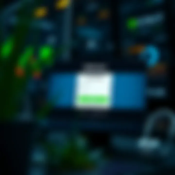 User interface displaying QX Broker login screen with secure access features