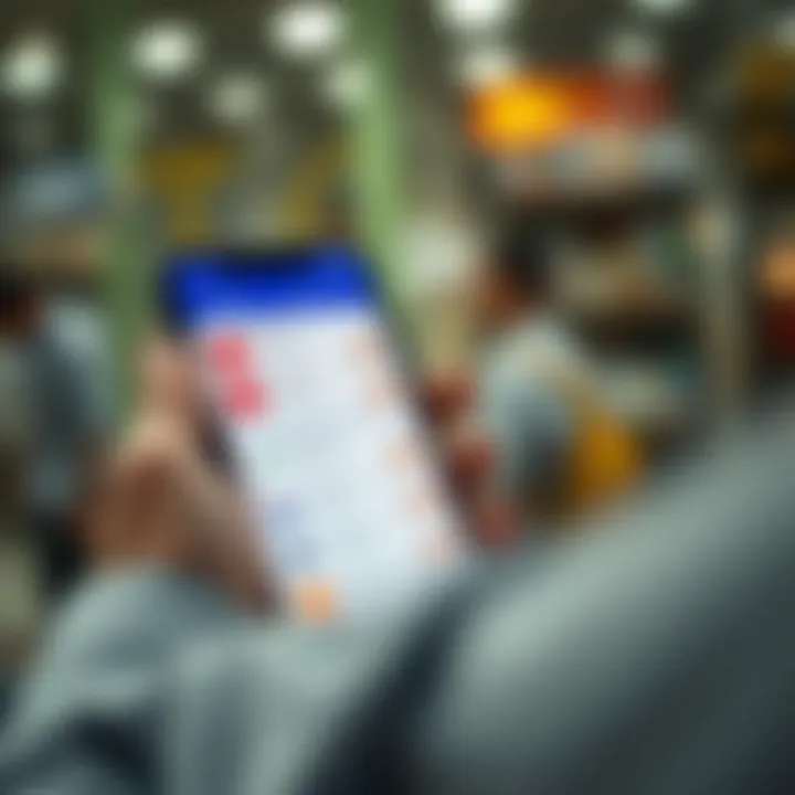 Mobile device displaying various Indian trading apps with their deposit options