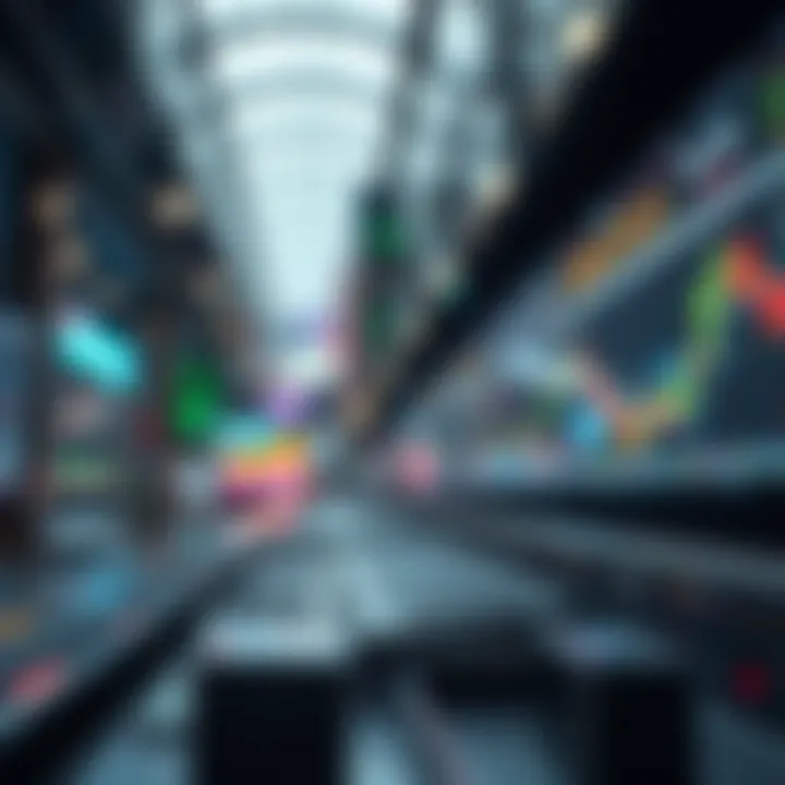 Visualization of market factors influencing algorithmic price forecasting accuracy