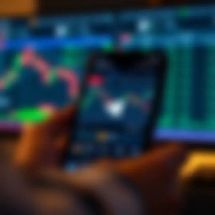 Telegram app screen displaying free forex trading signals and currency charts