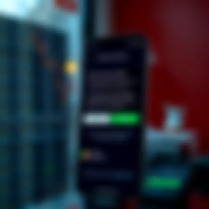 Secure transaction confirmation screen on QXBroker app highlighting safety features