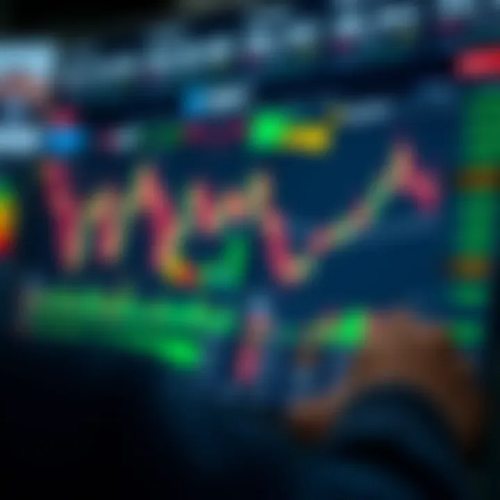 User-friendly interface of QXBroker trading app displaying market charts and trading options