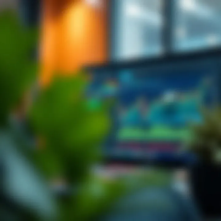 Dashboard displaying trading tools and account management features after login