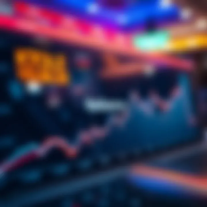 Graph depicting growth trends of Reliance Industries Limited stock price influenced by market and financial factors