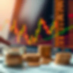 Chart depicting technical analysis and market insights for gold investment in India