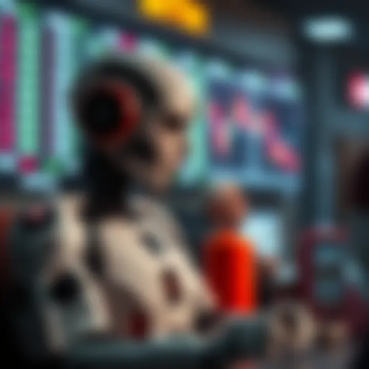 Visual representation of key advantages and risks associated with using binary bots in trading