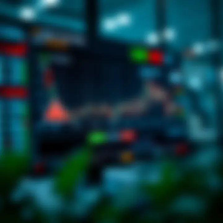 Illustration of digital interface displaying risk levels and regulatory symbols for Indian binary trading environment