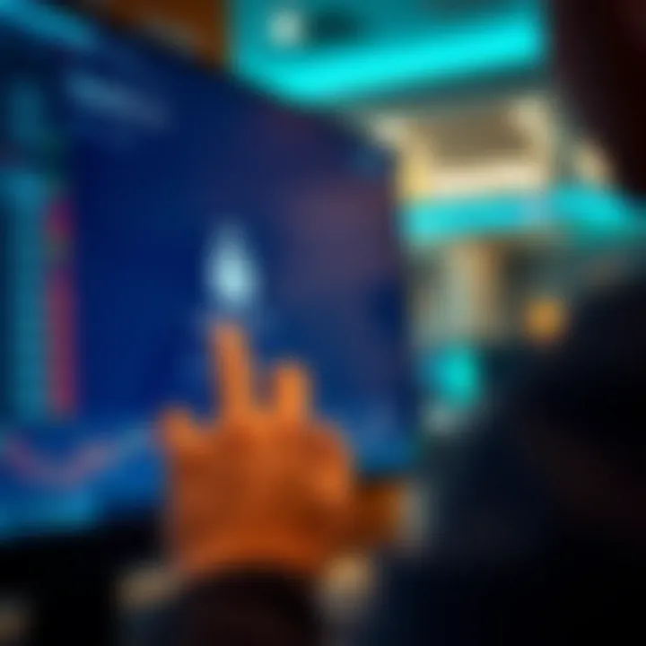 User securely entering credentials on Quotex trading platform login screen