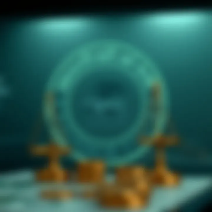 Graphic showing the Reserve Bank of India logo with currency symbols and legal scales representing the forex regulatory framework