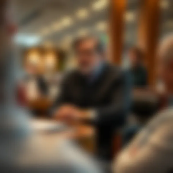 Conceptual illustration of mentorship and legacy in investment community