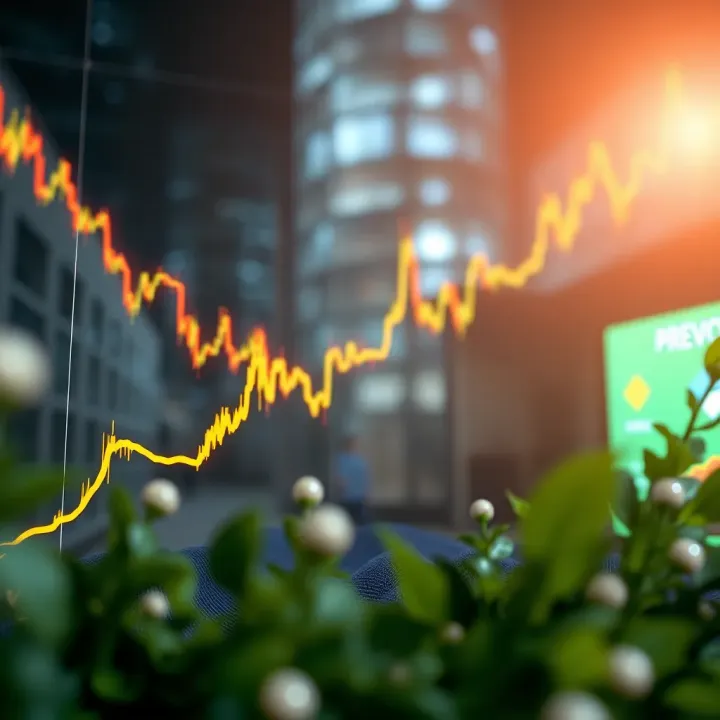 Graph showing growth of forex trading funds symbolizing increased trading potential
