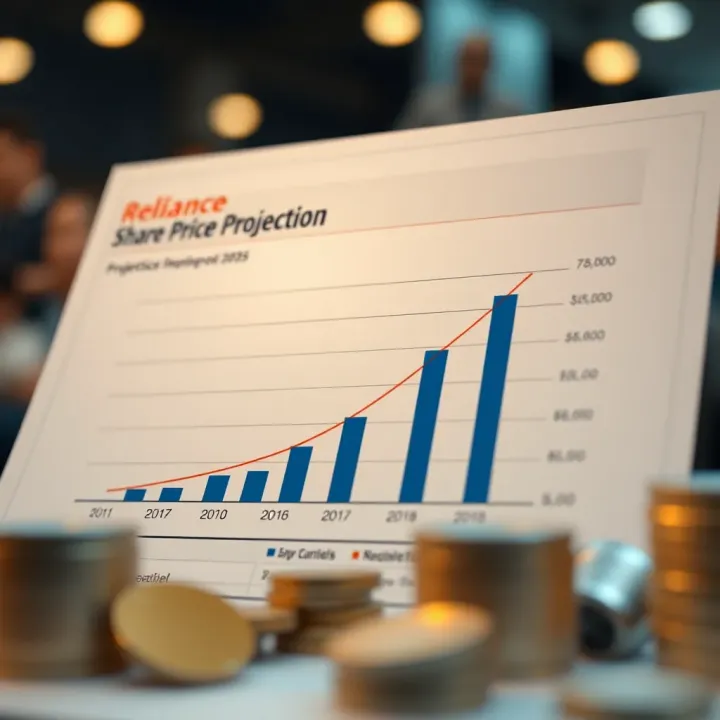 Graph illustrating projected growth influenced by strategic business segments and macroeconomic factors