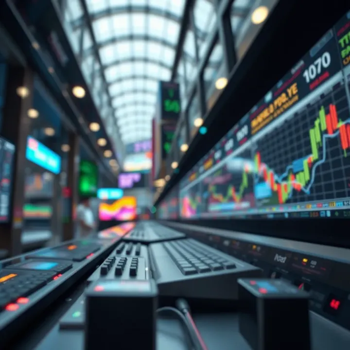 Visualization of market factors influencing algorithmic price forecasting accuracy