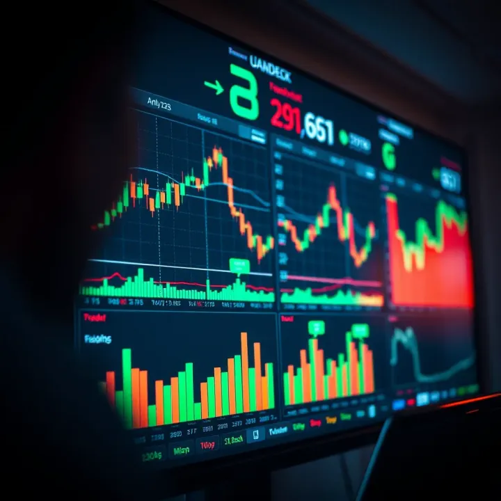 Visualization of data analytics and performance metrics used to evaluate traders on a competitive leaderboard