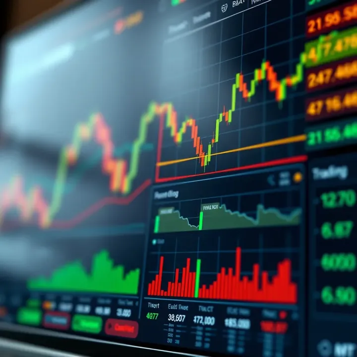 Trading Performance and User Interface on Quotex.io Graph showing trading performance metrics and user interface elements on Quotex.io