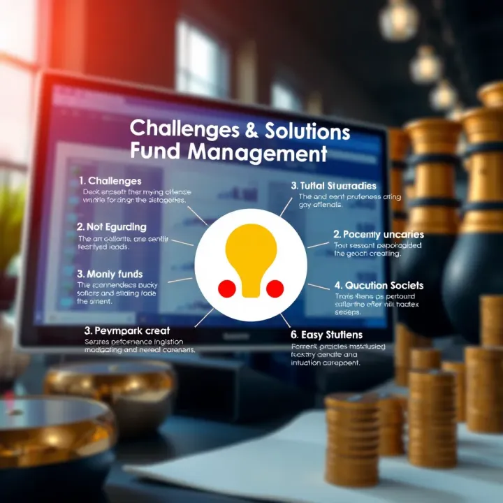Challenges and Solutions in Quotex Fund Management Graphic illustrating common challenges and solutions for managing funds on Quotex platform