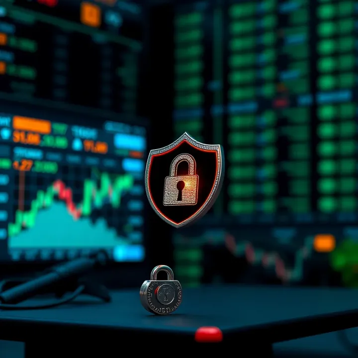 Visual representation of safe trading practices and security features on Quotex.com platform