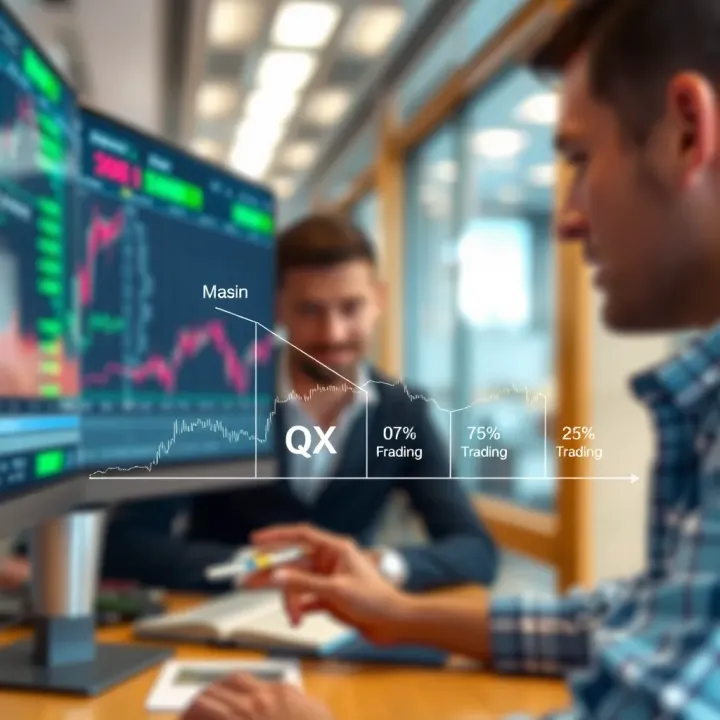 Diagram illustrating the core concepts and workflow of QX Trading in financial markets
