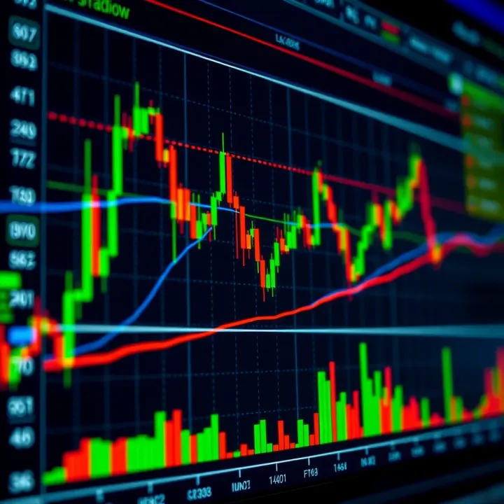 Chart showing detailed price action patterns used in trading analysis