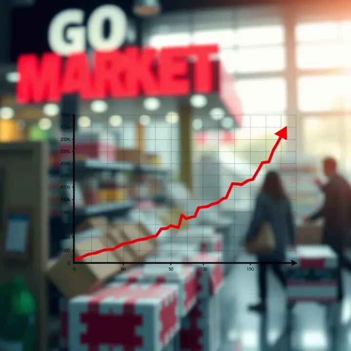 Graph illustrating characteristics of perfect competition including many sellers and identical products
