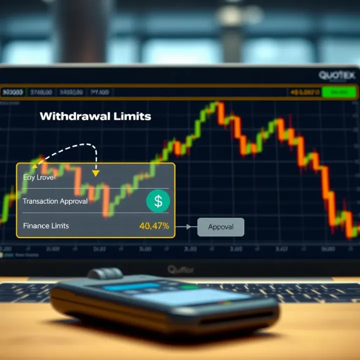 Diagram illustrating financial withdrawal limits and transaction approval within a digital trading platform